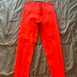 Fleo leggings - El Toro 25” Janus cayenne red - size S